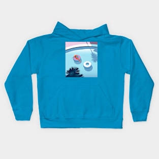 Pool tires Kids Hoodie